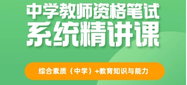 2025云南中学教师资格笔试系统精讲网课